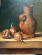 Hand geschilderd, schilderwerk van E. Braspenning, Ophalen of Verzenden