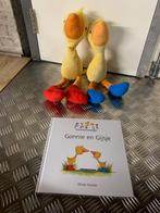 Gonnie  en Gijs knuffel en boek, Kinderen en Baby's, Speelgoed | Knuffels en Pluche, Ophalen of Verzenden, Nieuw, Eend