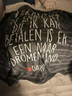 Dekbedovertrek DARUM, Ophalen of Verzenden, Zo goed als nieuw, Zwart, Overige typen