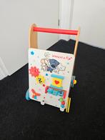Houten loopwagentje, Kinderen en Baby's, Speelgoed | Houten speelgoed, Ophalen, Zo goed als nieuw, Overige typen