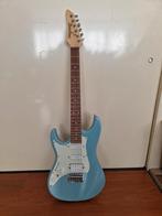 Linkshandige gitaar - Ibanez.- blauw/wit, Muziek en Instrumenten, Ophalen of Verzenden, Zo goed als nieuw, Ibanez