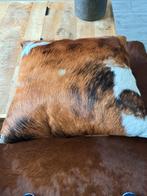 Koeienhuid kussen 40/40, Ophalen of Verzenden, Vierkant