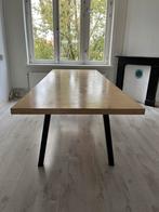 Eettafel 240x90, berken multiplex, Huis en Inrichting, Tafels | Eettafels, Ophalen, 50 tot 100 cm, Zo goed als nieuw, Vijf personen of meer