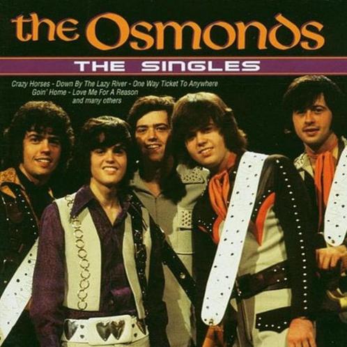 The Osmonds – The Singles - cd zgan, Cd's en Dvd's, Cd's | Rock, Zo goed als nieuw, Poprock, Ophalen of Verzenden