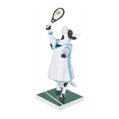 Nieuw Cow Parade koe Tennis cow gratis verzending., Antiek en Kunst, Kunst | Designobjecten, Ophalen of Verzenden
