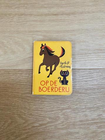 Mini-uitdeelboekje 'Op de boerderij' - stevig karton beschikbaar voor biedingen