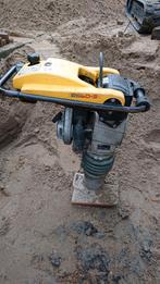 Wacker stamper, trilplaat kruiwagen huren, te huur., Ophalen, Zo goed als nieuw