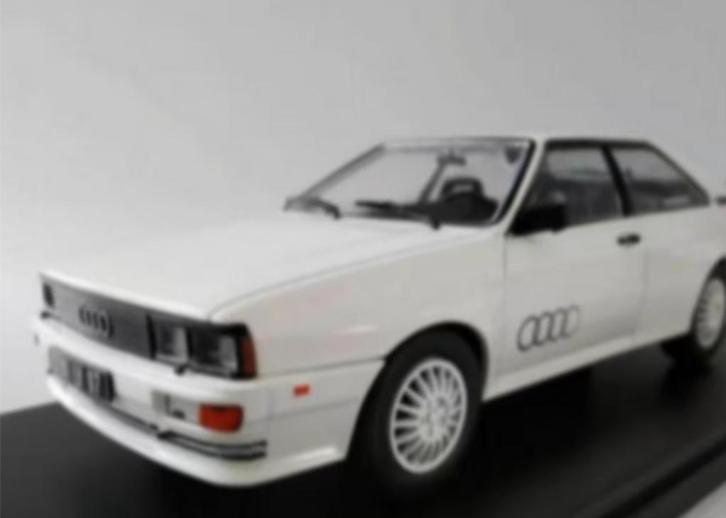 Audi Quattro 1980 wit AUTO VINTAGE schaal 1/24 nr.71, Hobby en Vrije tijd, Modelauto's | 1:24, Nieuw, Auto, Overige merken, Verzenden