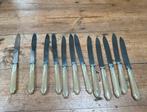 12 stuks oude brocante messen, Antiek en Kunst, Antiek | Bestek, Ophalen of Verzenden