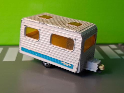 Matchbox 31 - Caravan [wit] 1/60, Hobby en Vrije tijd, Modelauto's | Overige schalen, Gebruikt, Overige typen, Ophalen of Verzenden