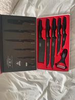A.M.C - 6 delige messenset - Black luxury - BBQ/keuken set, Ophalen of Verzenden, Nieuw