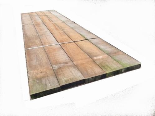 5 Azobé hardhouten balken 45x200x3500 mm - nr: HB47, Tuin en Terras, Palen, Balken en Planken, Nieuw, Balken, Hardhout, Ophalen