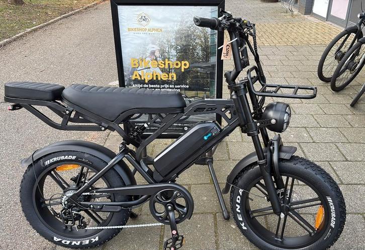 New V20 pro Fatbike met Garantie en Gratis onderhoudsbeurt, Fietsen en Brommers, Elektrische fietsen, Nieuw, Overige merken, 55 tot 59 cm