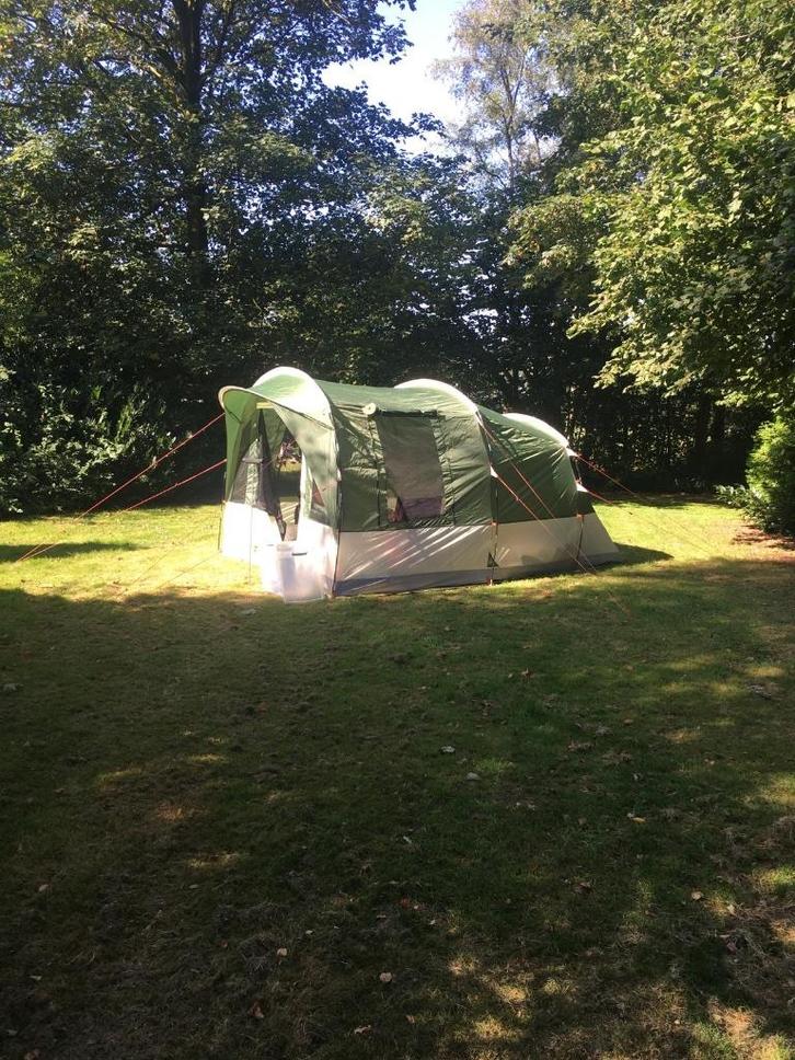 Tunel tent, (3P) met twee Nomad slaapmatten, Caravans en Kamperen, Tenten, tot en met 3, Zo goed als nieuw, Ophalen
