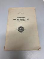 Inventaris der archieven van Bolsward, Boeken, Ophalen of Verzenden, Gelezen