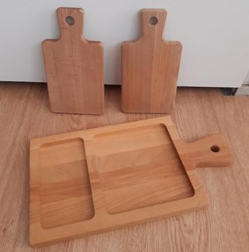 Bowls and Dishes Puur Hout Beuken Serveerplank beschikbaar voor biedingen