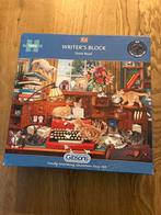 Gibson's Puzzel - Writer's Block - 1000 stukjes, Ophalen of Verzenden, 500 t/m 1500 stukjes, Zo goed als nieuw, Legpuzzel