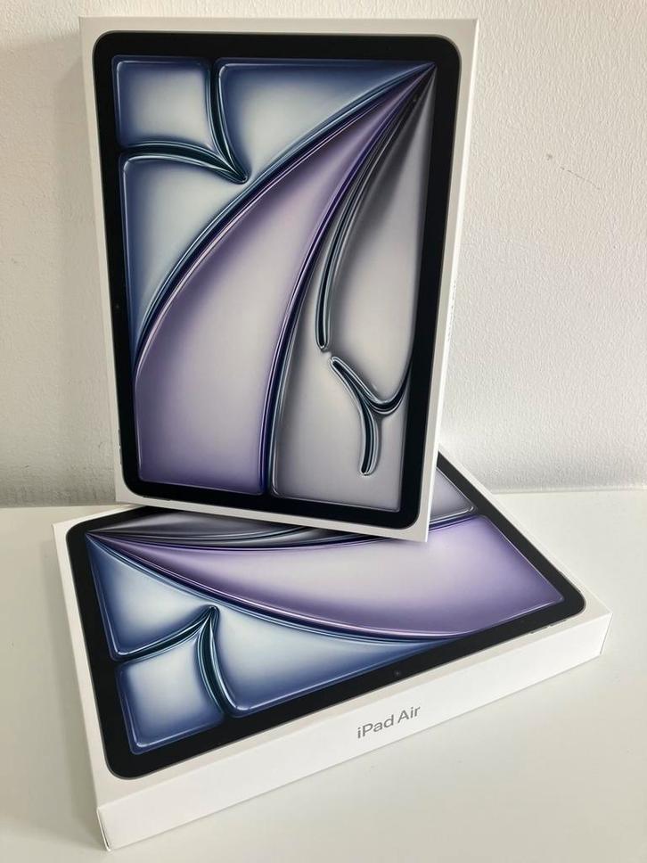 Apple iPad Air M3 (2025) 11" / WiF i /128GB S.Grey (NIEUW ), Computers en Software, Apple iPads, Nieuw, Apple iPad Air, Wi-Fi en Mobiel internet