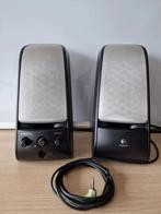 Logitec speakerset voor de computer of andere apparaten, Ophalen of Verzenden, Zo goed als nieuw