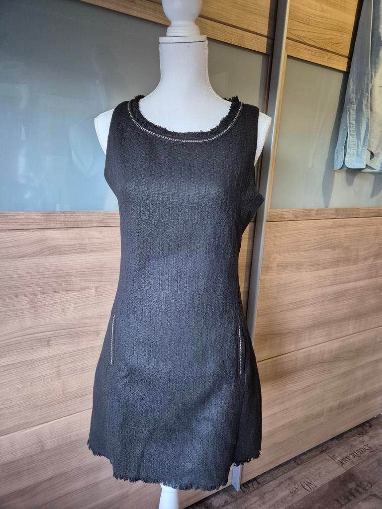 Zwart manteljurkje Little Black Dress Maat M bouclé tweed, Kleding | Dames, Maat 38/40 (M), Little Black Dress, Zwart, Ophalen of Verzenden