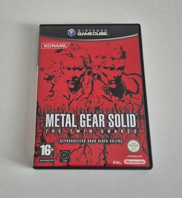 Metal Gear Solid The Twin Snakes Nintendo Gamecube Compleet beschikbaar voor biedingen