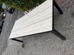 Leuke tuin tafel 2m20 bij 1 meter, Tuin en Terras, Tuintafels, Ophalen of Verzenden, Zo goed als nieuw, Rechthoekig, Aluminium