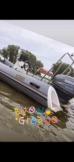 Rubberboot Calleti Hypalon met 25 pk yamaha incl. Trailer, Ophalen, Zo goed als nieuw, Minder dan 70 pk, 3 tot 6 meter