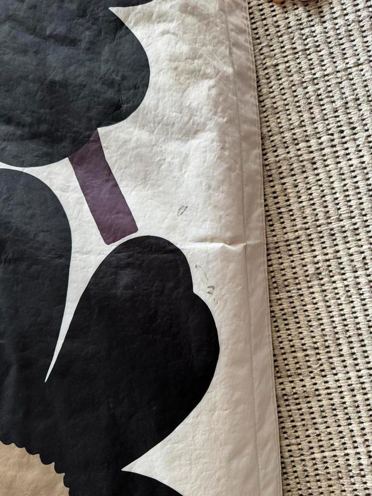 Fatboy Zitzak - Marimekko Design, Huis en Inrichting, Zitzakken, Gebruikt, Zitzak, Zwart, Ophalen
