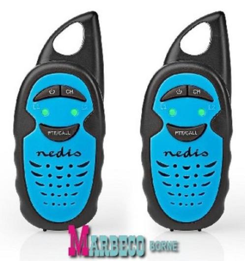 Walkie Talkie, Portofoons, max. 3 km, 3 Kanalen, 2 stuks, Telecommunicatie, Portofoons en Walkie-talkies, Nieuw, Portofoon of Walkie-talkie