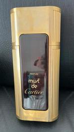 Parfume Must de Cartier goudkleurig  Giant XXL Winkeldummy, Verzenden, Zo goed als nieuw, Miniatuur