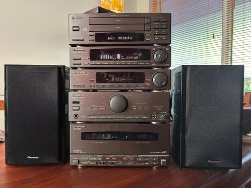 Pioneer midi stereoset met boxen P710 serie, Audio, Tv en Foto, Stereo-sets, Gebruikt, Cassettedeck, Cd-speler, Tuner of Radio