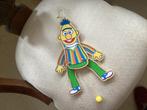 Sesamstraat Bert trekpop //  hoog 25 cm, Ophalen of Verzenden, Zo goed als nieuw, Dier