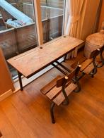 Vintage, franse lessenaar, schoolbank, Ophalen