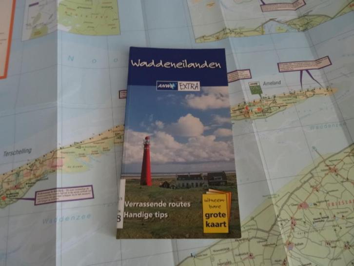 Waddeneilanden ; anwb extra reisgids , met de landkaart, Boeken, Reisgidsen, Reisgids of -boek, Europa, ANWB, Ophalen of Verzenden