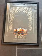 Looza Reclamespiegel 57x44 cm, Ophalen of Verzenden, Gebruikt, Reclamebord