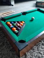 Mini pooltafel, Sport en Fitness, Biljarten en Poolen, Ophalen of Verzenden, Zo goed als nieuw, Pooltafel