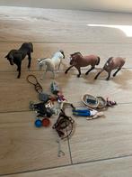 Schleich paardenset, Ophalen of Verzenden, Zo goed als nieuw, Paard, Beeldje of Figuurtje