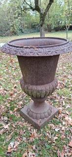 Gietijzer kelk, 67 hoog, doorsnee 50 cm, Tuin en Terras, Ophalen of Verzenden, Gebruikt