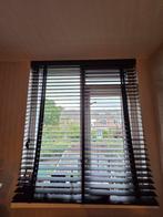 Houten jaloezie - Zwart met nerf B:1255 H:1434, Ophalen of Verzenden, Zo goed als nieuw, Zwart