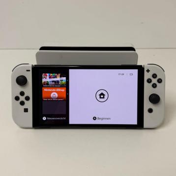Nintendo Switch Oled 64GB Wit | Gebruikt beschikbaar voor biedingen