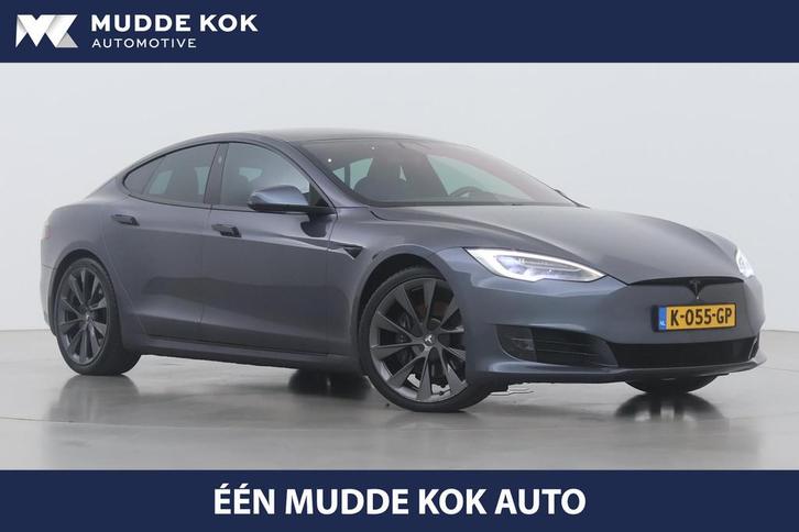 Tesla Model S Long Range PLUS | Trekhaak | Panoramadak | Cam, Auto's, Tesla, Bedrijf, Te koop, Model S, 4x4, ABS, Achteruitrijcamera