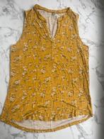 Zomers bloemen oker gele top maat M, Maat 38/40 (M), Geel, Ophalen of Verzenden, Zonder mouw