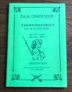 Saja Competeer (EX KNIL Militair Zakwoordenboek) Indië, Verzamelen, Ophalen of Verzenden, Landmacht, Nederland, Boek of Tijdschrift