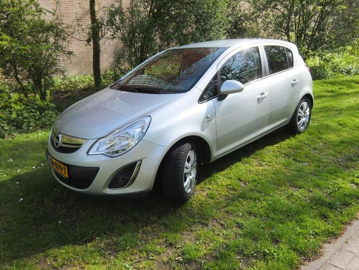 Opel Corsa 1.2 Ecoflex 5D 2013 Grijs, Auto's, Opel, Particulier, Corsa, Airbags, Airconditioning, Bluetooth, Boordcomputer, Centrale vergrendeling