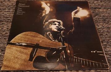 LP  Albert Hammond - The free electric band  beschikbaar voor biedingen