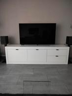 Dressoir Zen Goossens hoogglans wit, Huis en Inrichting, Kasten | Dressoirs, Ophalen, Zo goed als nieuw, 25 tot 50 cm, 200 cm of meer