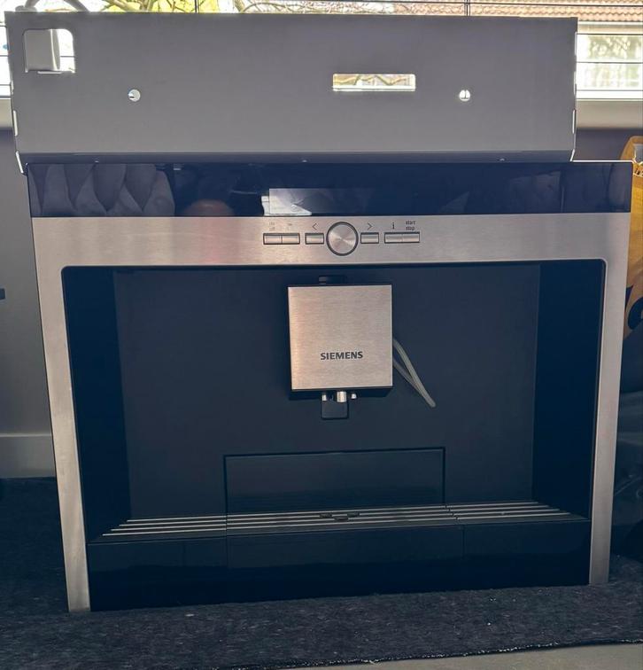 Siemens Inbouw Koffiemachine - Defect, voor onderdelen, Witgoed en Apparatuur, Koffiezetapparaten, Niet werkend, Koffiebonen, Koffiemachine