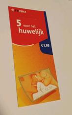 Postzegelboekje 5 voor het huwelijk 2002, Postzegels en Munten, Postzegels | Nederland, Ophalen of Verzenden