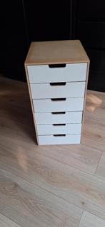 Ladenkast met 6 lades, Ophalen, Minder dan 50 cm, Gebruikt, 5 laden of meer