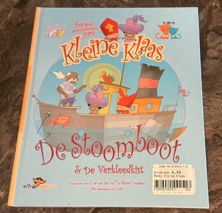 2 Avonturen van Sinterklaas Omkeerboek KLEINE KLAAS, Diversen, Sinterklaas, Zo goed als nieuw, Ophalen of Verzenden